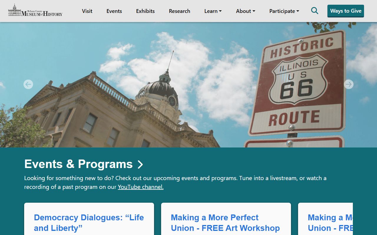 McLean County Museum of History genealogy collection in Bloomington Illinois