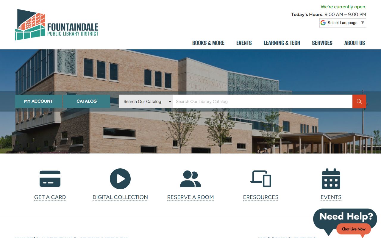 Fountaindale Public Library District genealogy resources for Bolingbrook genealogy research